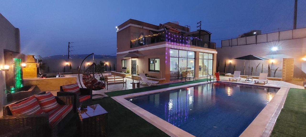 Jar Alqamar Chalet -شاليه جار القمر Jarash Exterior foto